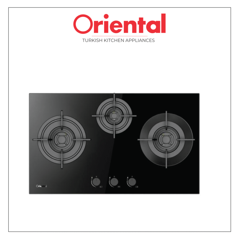 3 Burner Gas Hob S38615 - Image 3